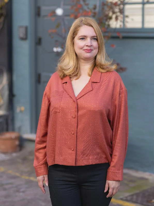 The Everyday Shirt Pattern by The Avid Seamstress-- Jersey Fabric Tulle Fabric Batik Fabric The Everyday Shirt Pattern by The Avid Seamstress-- Jersey Fabric Tulle Fabric Batik Fabric