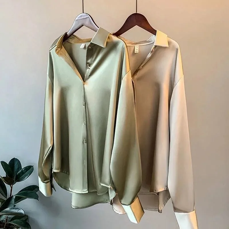 Autumn 2022 Womens Clothing Silk Shirt Vintage Blouse Women Sheer Top Women Long Sleeve Dress Shirt Plus Size Women Overshirt Embroidered Cotton Blouse Autumn 2022 Womens Clothing Silk Shirt Vintage Blouse Women Sheer Top Women Long Sleeve Dress Shirt Plus Size Women Overshirt Embroidered Cotton Blouse