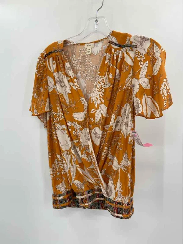 Pre-Owned Tiny Orange Size XS Blouse Vintage Polka Blouse