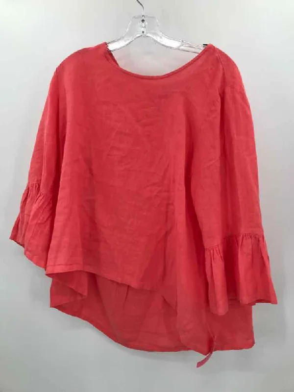 Pre-Owned Bryn Walker Pink Size Medium Blouse Soft Modal Blouse