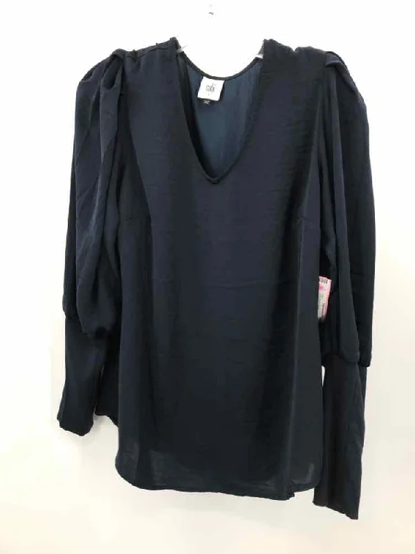 Pre-Owned Cabi Navy Size Small Long Sleeve Blouse Vintage Lace Blouse