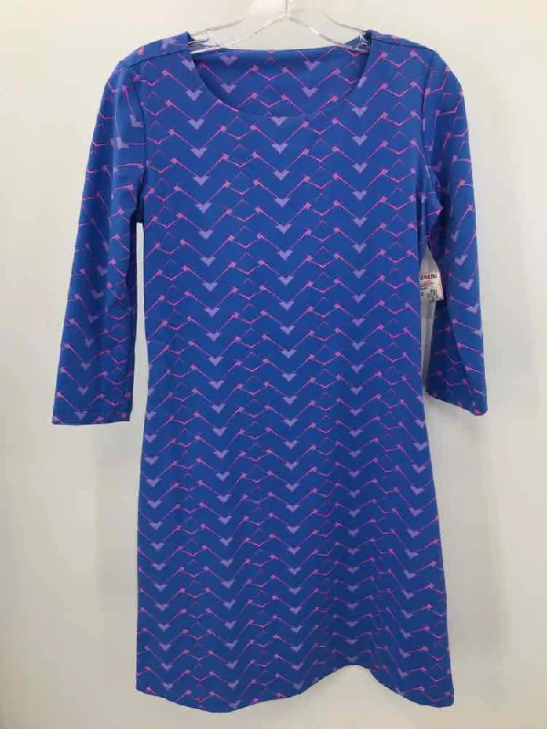 Pre-Owned Mahi Gold Blue Size XS Blouse Loose Fit Blouse