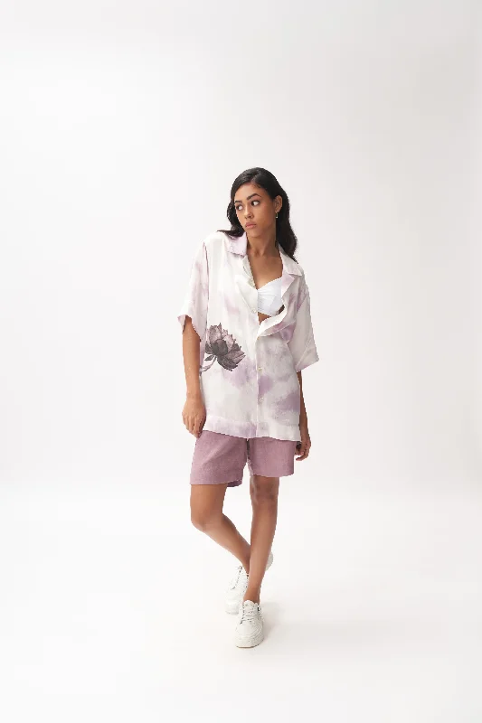 Tie Dye Ether Shirt-- Embroidered Appliqued Beaded