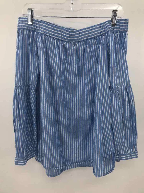 Pre-Owned MICHAEL Michael Kors Blue Size Small Stripe Long Sleeve Blouse Casual Button Blouse Pre-Owned MICHAEL Michael Kors Blue Size Small Stripe Long Sleeve Blouse Casual Button Blouse