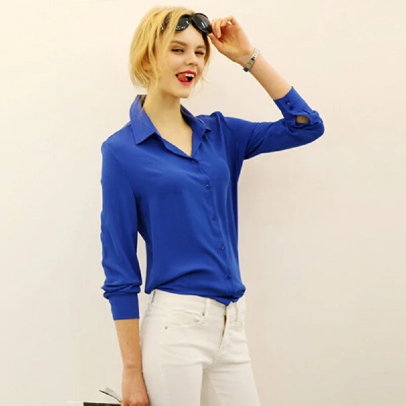 work wear women shirt blouse casual solid elegant ladies chiffon office blouse top fashion summer formal Silky Draped Blouse work wear women shirt blouse casual solid elegant ladies chiffon office blouse top fashion summer formal Silky Draped Blouse