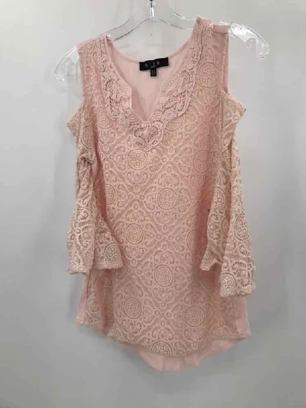 Pre-Owned B.L.E.U. Pink Size Small P Blouse Loose Oversized Blouse