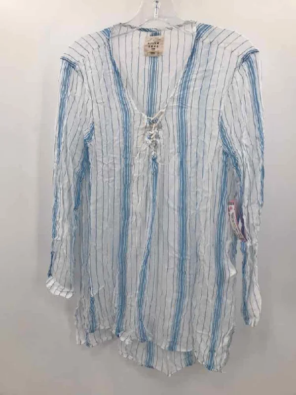 Pre-Owned Billabong White Size XS Blouse Elegant Lace Blouse