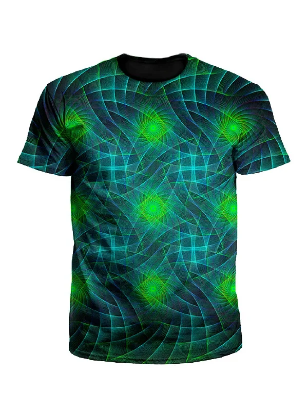 Motherboard Geometric Fractal Unisex T-Shirt-- Satin Fabric Silk Fabric Chiffon Fabric Motherboard Geometric Fractal Unisex T-Shirt-- Satin Fabric Silk Fabric Chiffon Fabric