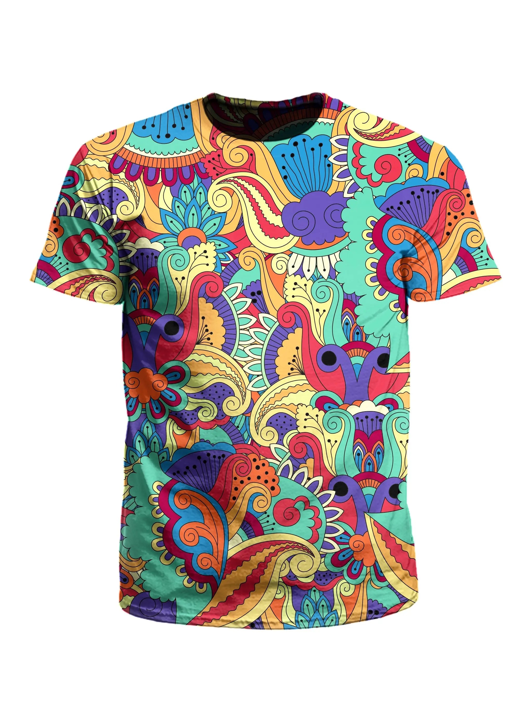 Wonderland Paisley T-Shirt-- Chenille Fabric Brocade Fabric Lace Fabric