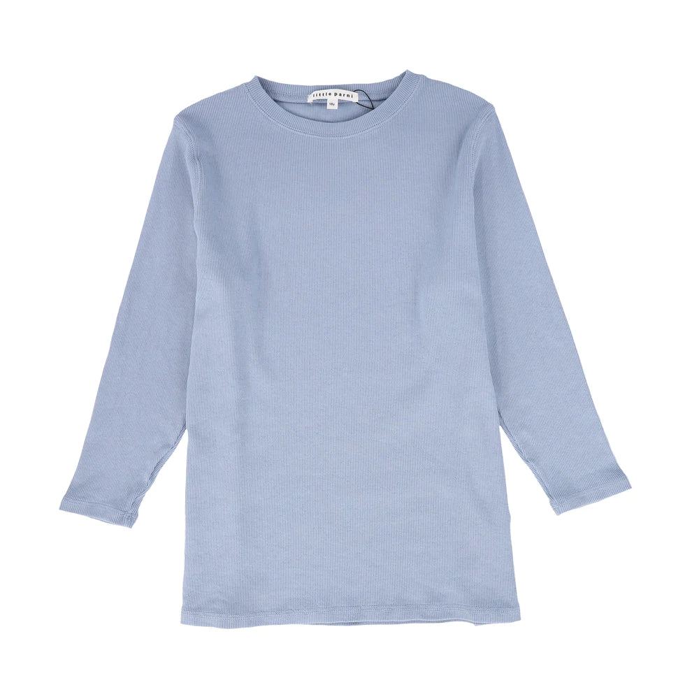 Blue T-shirt with Parni Label in Back-- Nylon Fabric Polyester Fabric Spandex Fabric Blue T-shirt with Parni Label in Back-- Nylon Fabric Polyester Fabric Spandex Fabric