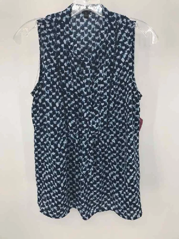 Pre-Owned Banana Republic Navy Size XS Blouse Elegant Peplum Blouse