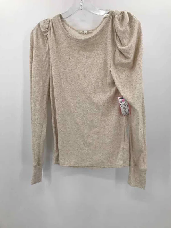 Pre-Owned Splendid Grey Size Small Long Sleeve Blouse Vintage Polka Blouse