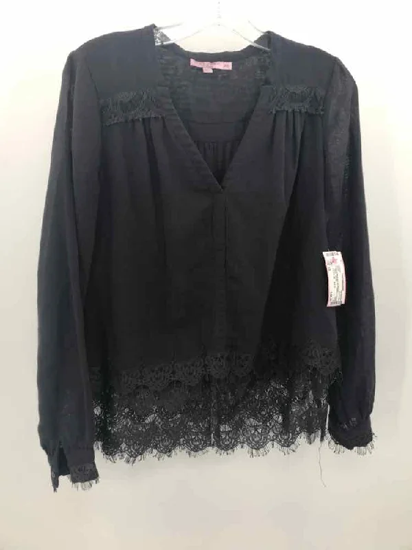 Pre-Owned Calypso Black Size XS Blouse Sleeveless Summer Blouse
