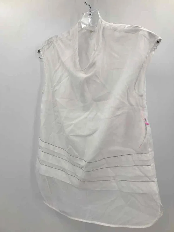 Pre-Owned Peserico Ivory Size 38 Blouse Vintage Lace Blouse