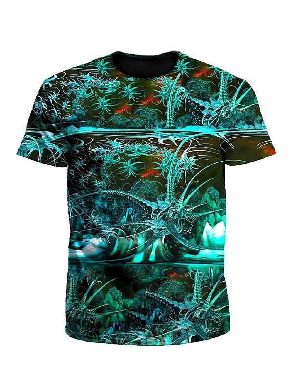 Tropic Thunder Alien Tech Galaxy Unisex T-Shirt-- Front Pockets Side Pockets Patch Pockets Tropic Thunder Alien Tech Galaxy Unisex T-Shirt-- Front Pockets Side Pockets Patch Pockets