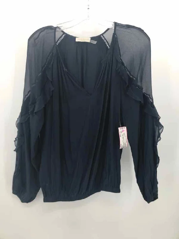 Pre-Owned Ramy Brook Navy Size Small Blouse Vintage Lace Blouse