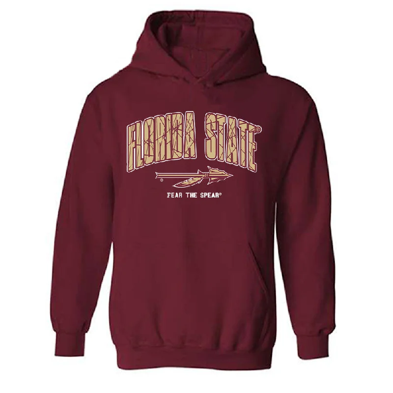 FSU - NCAA Women's Track & Field : Zee Curtis - Generic Shersey Hooded Sweatshirt Hoodie with Raw Hem Edgy Unfinished FSU - NCAA Women's Track & Field : Zee Curtis - Generic Shersey Hooded Sweatshirt Hoodie with Raw Hem Edgy Unfinished