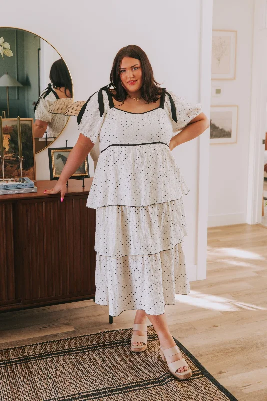 PLUS SIZE - Moonlight Sunrise Dress empire Waist empire