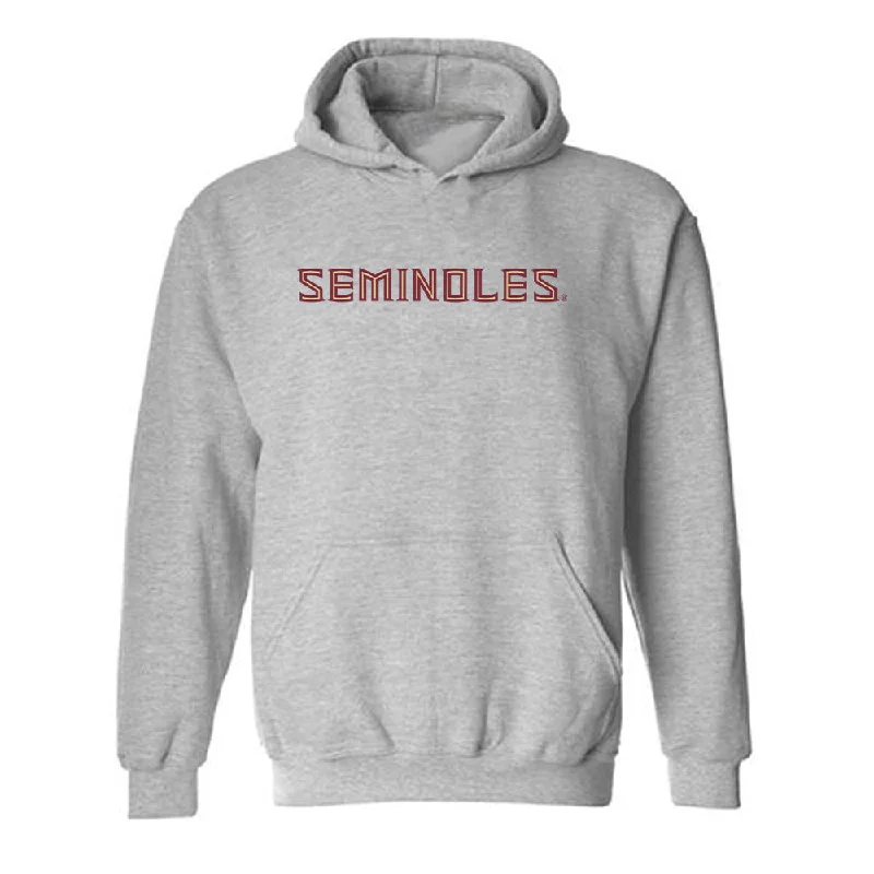 FSU - NCAA Women's Track & Field : Zee Curtis - Fashion Shersey Hooded Sweatshirt Hoodie with Neon Bright Vibrant FSU - NCAA Women's Track & Field : Zee Curtis - Fashion Shersey Hooded Sweatshirt Hoodie with Neon Bright Vibrant