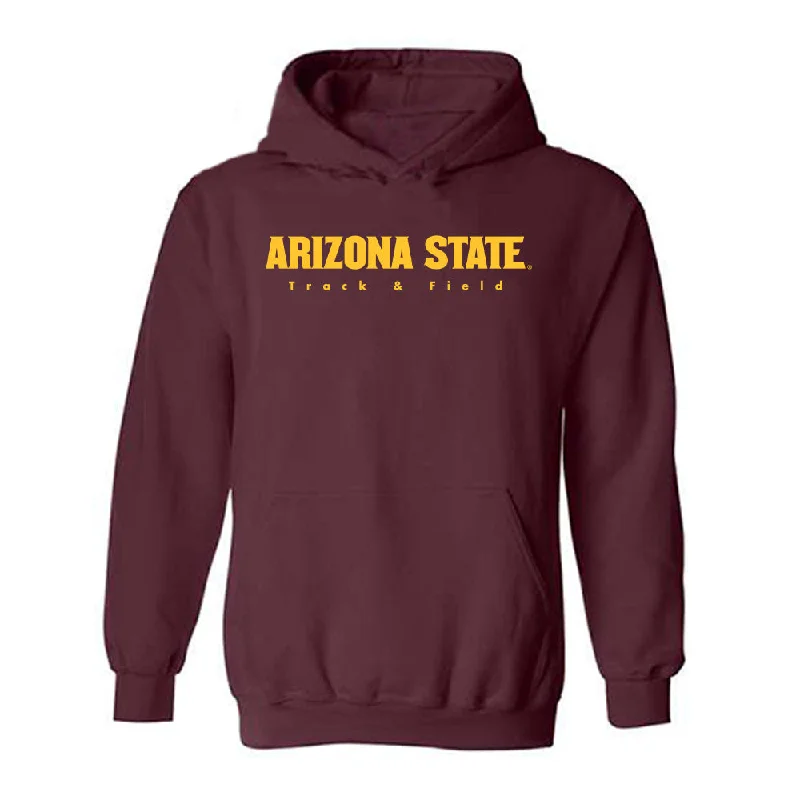 Arizona State - NCAA Women's Track & Field : Alexia Schofield - Classic Shersey Hooded Sweatshirt Hoodie with Strings Custom Fit Adjustable Arizona State - NCAA Women's Track & Field : Alexia Schofield - Classic Shersey Hooded Sweatshirt Hoodie with Strings Custom Fit Adjustable