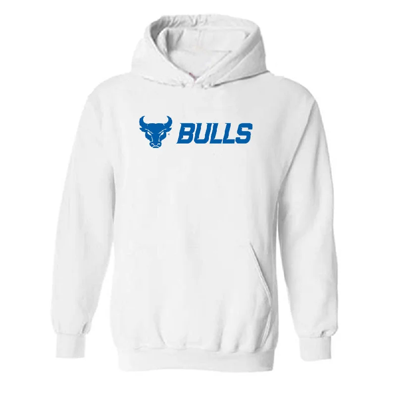 Buffalo - NCAA Women's Track & Field : Sina Ehrhardt - Hooded Sweatshirt Hoodie with Raglan Sleeves Sporty Comfortable Buffalo - NCAA Women's Track & Field : Sina Ehrhardt - Hooded Sweatshirt Hoodie with Raglan Sleeves Sporty Comfortable