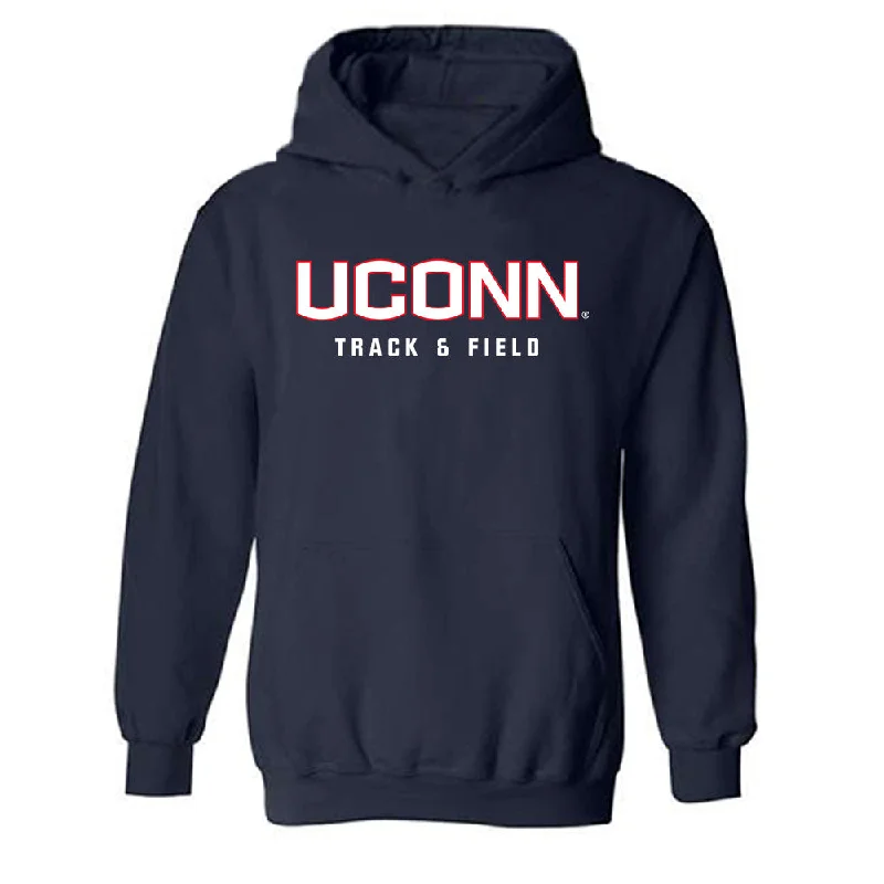 UConn - NCAA Women's Track & Field : Ally McCarthy - Classic Shersey Hooded Sweatshirt Cotton Hoodie Fleece Lining Warmth