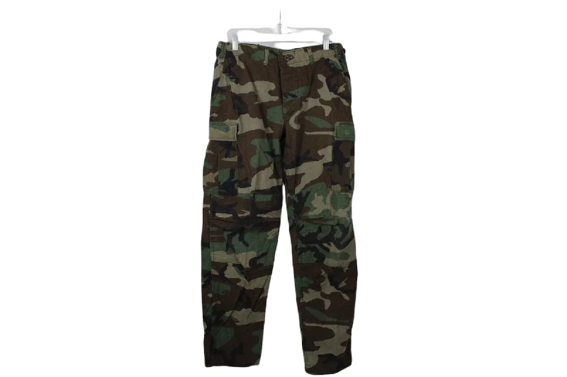 Camouflage Pants | Medium Long Trendy Wide-Leg Pants
