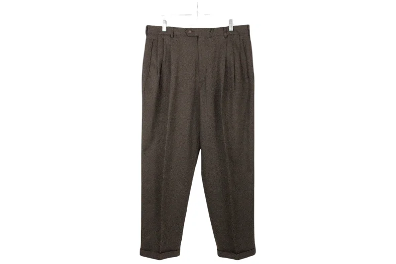 Slates Brown Dress Pants | 36X30 Casual Track Pants