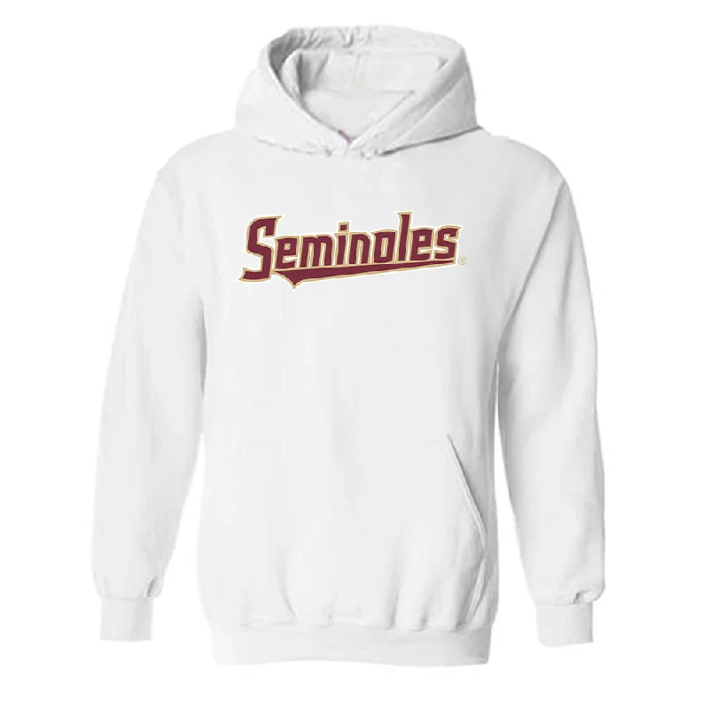 FSU - NCAA Women's Track & Field : Zee Curtis - Generic Shersey Hooded Sweatshirt Hoodie with Longline Fit Extended Stylish FSU - NCAA Women's Track & Field : Zee Curtis - Generic Shersey Hooded Sweatshirt Hoodie with Longline Fit Extended Stylish