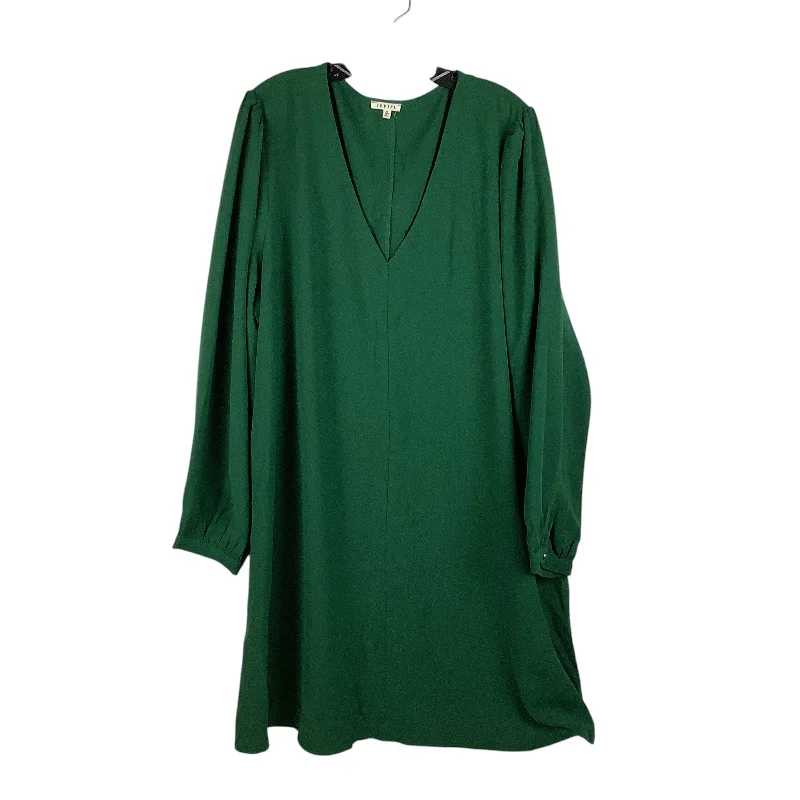 Dress Casual Short By Jodifl In Green, Size: 3x Tunics Ceremony elegant