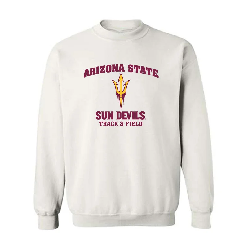 Arizona State - NCAA Women's Track & Field : Alexia Schofield - Sports Shersey Crewneck Sweatshirt Hoodie with Hood Adjustable Protection Arizona State - NCAA Women's Track & Field : Alexia Schofield - Sports Shersey Crewneck Sweatshirt Hoodie with Hood Adjustable Protection