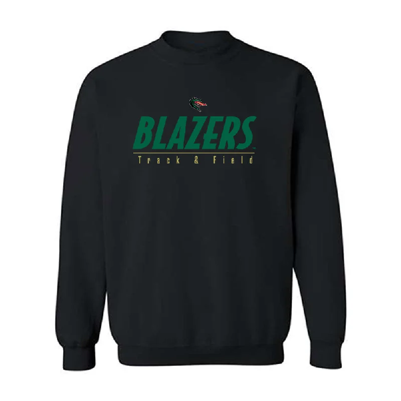 UAB - NCAA Women's Track & Field : Juliana Patton - Crewneck Sweatshirt Hoodie with Magnetic Closure Innovative Modern UAB - NCAA Women's Track & Field : Juliana Patton - Crewneck Sweatshirt Hoodie with Magnetic Closure Innovative Modern