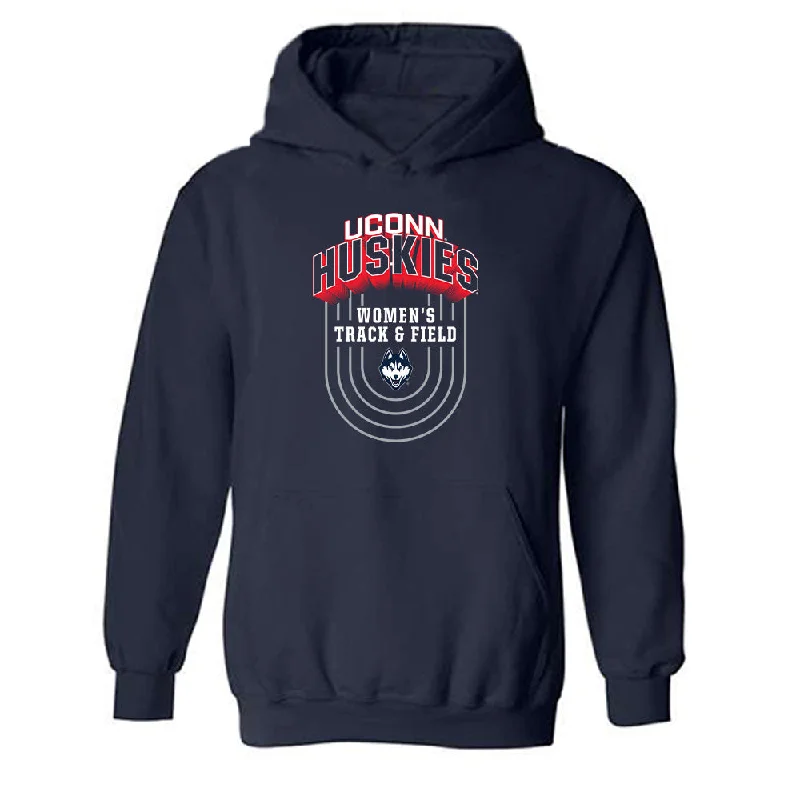 UConn - NCAA Women's Track & Field : Ally McCarthy - Sports Shersey Hooded Sweatshirt Hoodie with Patch Decorative Personalized UConn - NCAA Women's Track & Field : Ally McCarthy - Sports Shersey Hooded Sweatshirt Hoodie with Patch Decorative Personalized