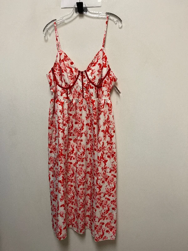 Dress Casual Maxi By Shein In Floral Print, Size: 3x Turtleneck Warm Winter
