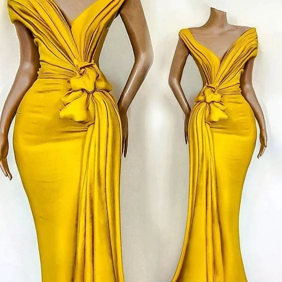 yellow evening dresses long v neck elegant simple cheap modest formal party dresses vestido de fiesta Tunics Print Colorful yellow evening dresses long v neck elegant simple cheap modest formal party dresses vestido de fiesta Tunics Print Colorful