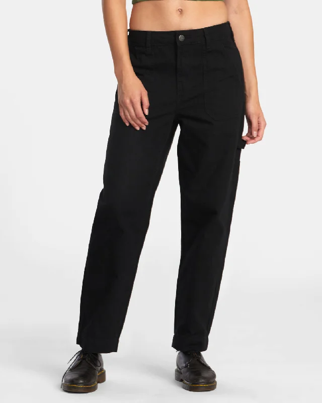Recession Workwear Pant - True Black Comfortable Denim Leggings