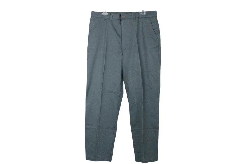 Haggar Casuals Blue Pants | 36X30 Casual Wide Pants