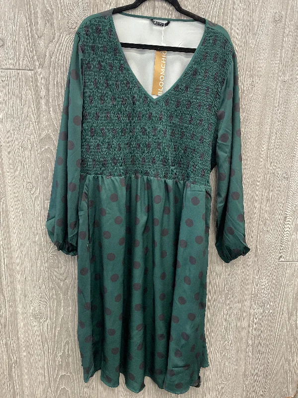Dress Casual Maxi By Clothes Mentor In Polkadot Pattern, Size: 3x Tunics Prom sequined