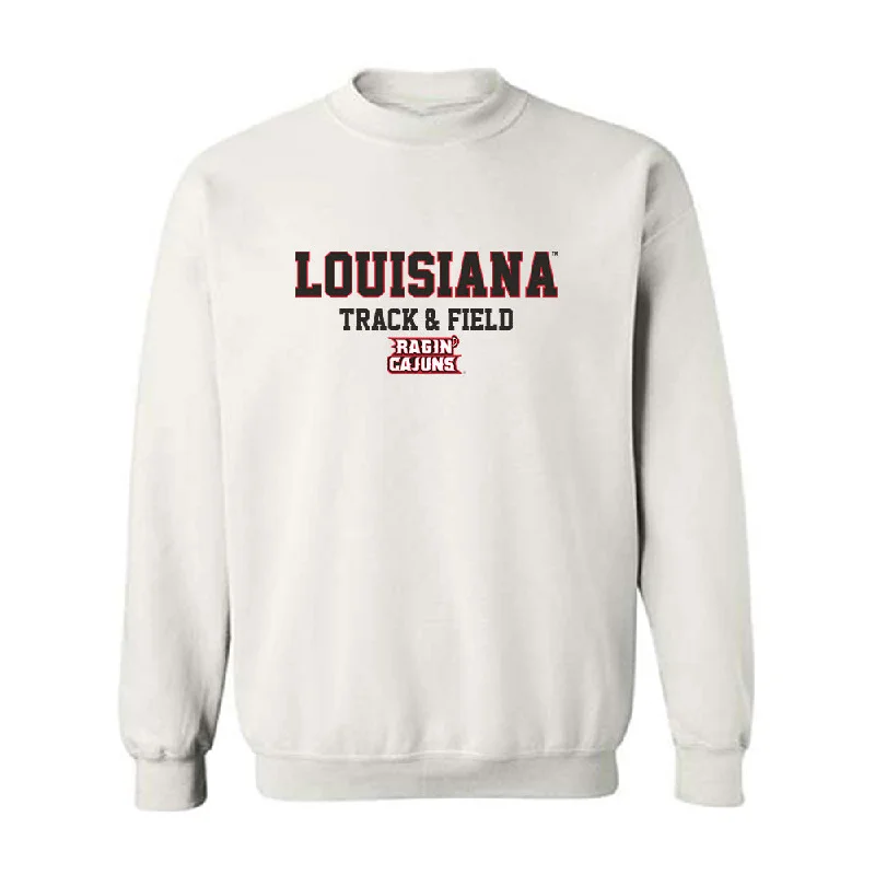 Louisiana - NCAA Women's Track & Field : Evalyn Abdmoulaie - Classic Shersey Crewneck Sweatshirt Hoodie Crop Top Short Trendy Louisiana - NCAA Women's Track & Field : Evalyn Abdmoulaie - Classic Shersey Crewneck Sweatshirt Hoodie Crop Top Short Trendy