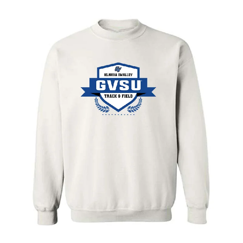 Grand Valley - NCAA Women's Track & Field : Klaudia OMalley - Classic Fashion Shersey Crewneck Sweatshirt Oversized Hoodie Comfort Casual Grand Valley - NCAA Women's Track & Field : Klaudia OMalley - Classic Fashion Shersey Crewneck Sweatshirt Oversized Hoodie Comfort Casual