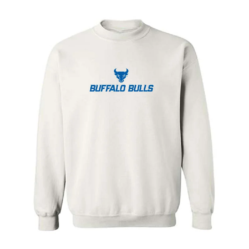 Buffalo - NCAA Women's Track & Field : Sina Ehrhardt - Crewneck Sweatshirt Hoodie with Batwing Sleeves Loose Dramatic Buffalo - NCAA Women's Track & Field : Sina Ehrhardt - Crewneck Sweatshirt Hoodie with Batwing Sleeves Loose Dramatic