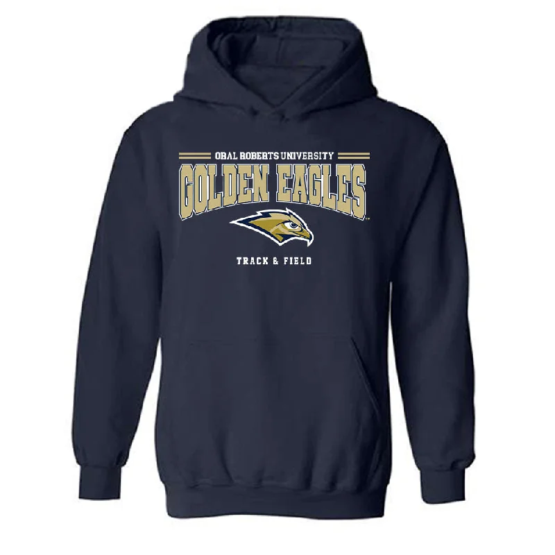 Oral Roberts - NCAA Women's Track & Field : Raeann Charo - Classic Shersey Hooded Sweatshirt Hoodie with Print Artistic Unique Oral Roberts - NCAA Women's Track & Field : Raeann Charo - Classic Shersey Hooded Sweatshirt Hoodie with Print Artistic Unique