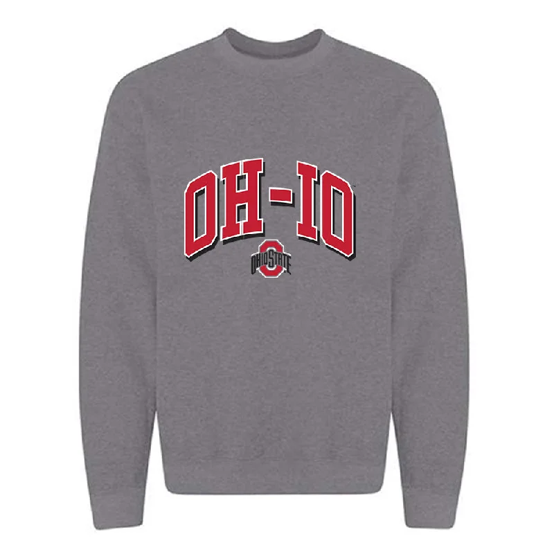 Ohio State - NCAA Women's Track & Field : Adylin Armstrong - Classic Shersey Crewneck Sweatshirt Hoodie with Emblem Brand Identity Ohio State - NCAA Women's Track & Field : Adylin Armstrong - Classic Shersey Crewneck Sweatshirt Hoodie with Emblem Brand Identity