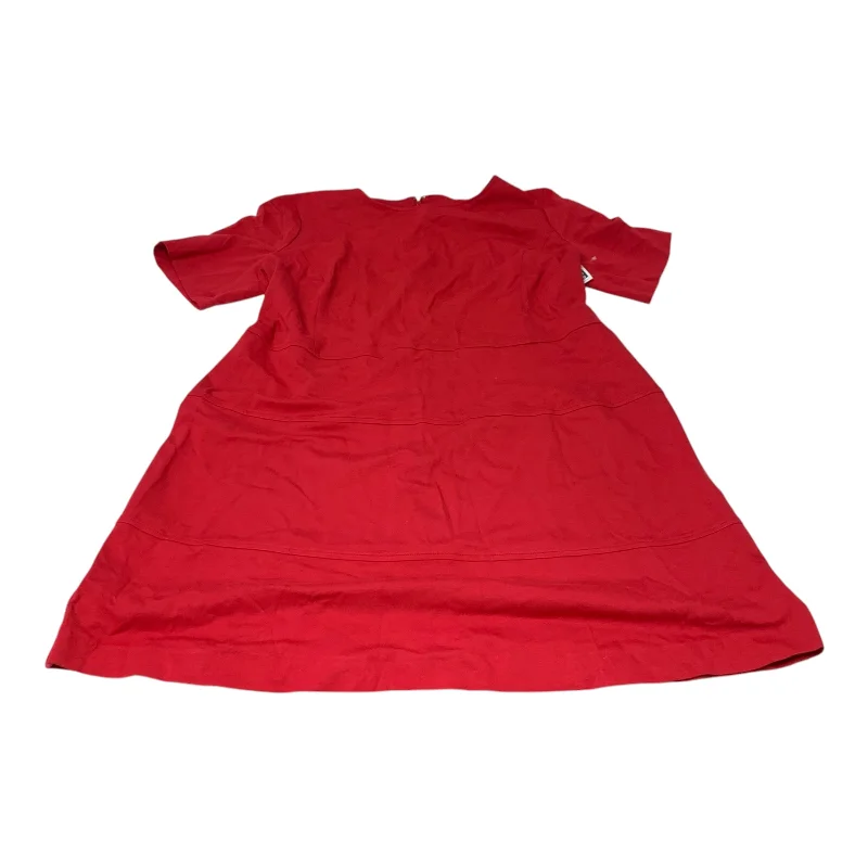 Dress Work By Talbots In Red, Size: 3x Bodycon Club Sequined