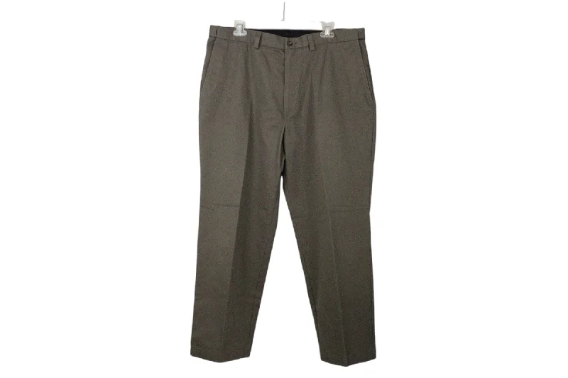 Haggar Brown Dress Pants | 38X29 Elegant Silk Pants