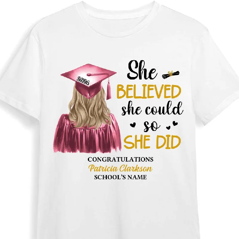 Personalized Gift For Daughter She Did It Graduation Shirt - Hoodie - Sweatshirt 32843 Hoodie with Hem Ribbing Snug Secure Personalized Gift For Daughter She Did It Graduation Shirt - Hoodie - Sweatshirt 32843 Hoodie with Hem Ribbing Snug Secure