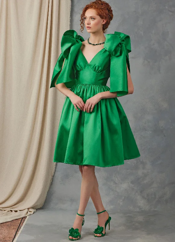 Vogue Sewing Pattern 2048 Evening Dress in Two Lengths Casual Short Summer