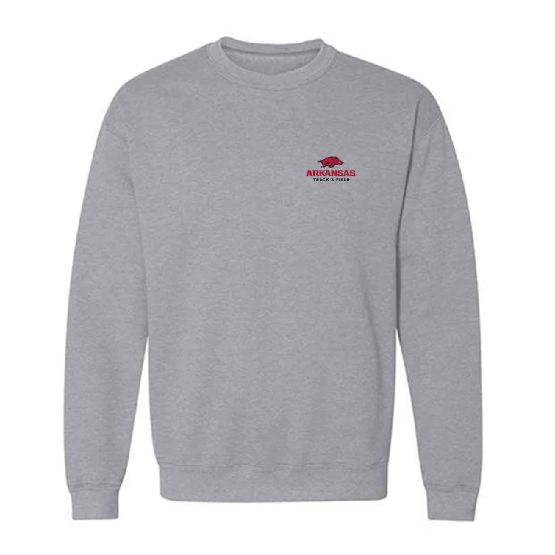 Arkansas - NCAA Women's Track & Field : Rae-Anne Serville - Crewneck Sweatshirt Hoodie with Drawcord Adjustable Secure Arkansas - NCAA Women's Track & Field : Rae-Anne Serville - Crewneck Sweatshirt Hoodie with Drawcord Adjustable Secure