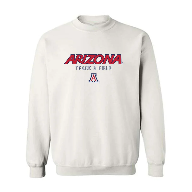 Arizona - NCAA Women's Track & Field : Dakota Minor - Sports Shersey Crewneck Sweatshirt Hoodie with Half-Zip Sporty Casual Arizona - NCAA Women's Track & Field : Dakota Minor - Sports Shersey Crewneck Sweatshirt Hoodie with Half-Zip Sporty Casual