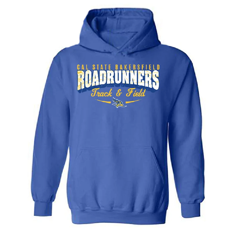 CSU Bakersfield - NCAA Women's Track & Field : Ivy Miller - Classic Shersey Hooded Sweatshirt Hoodie with Camouflage Military Edgy CSU Bakersfield - NCAA Women's Track & Field : Ivy Miller - Classic Shersey Hooded Sweatshirt Hoodie with Camouflage Military Edgy